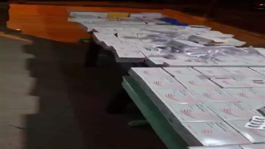 توقيف سيارة محملة بكمية من الادوية الاجنبية المهربة في صيدا