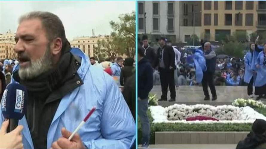 مناصرو "المستقبل" يشاركون في ذكرى استشهاد الرئيس رفيق الحريري... "بدنا الحريري يرجع عالسياسة"