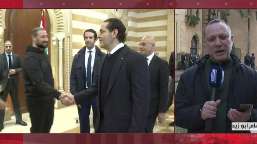 سعد الحريري يستكمل لقاءاته في بيت الوسط 