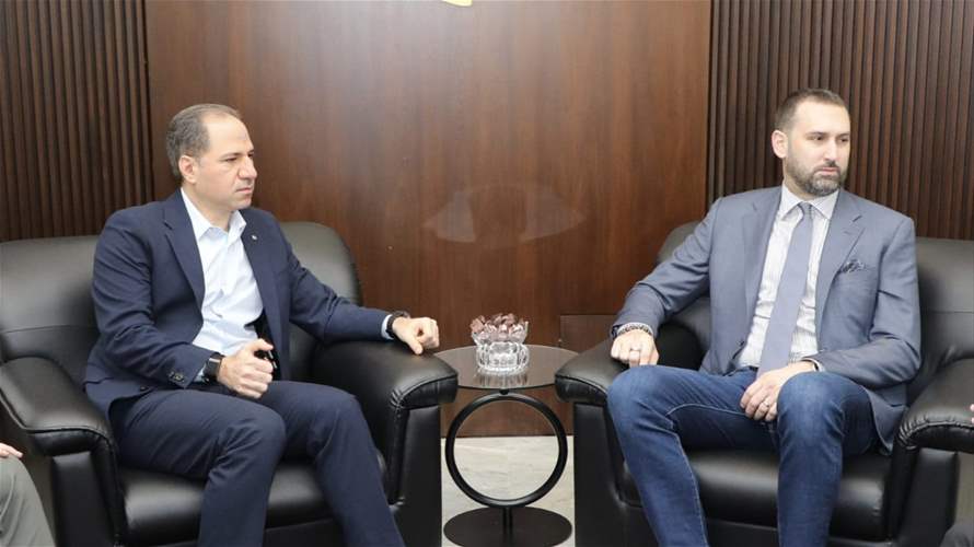 رئيس الكتائب استقبل تيمور جنبلاط: تأكيد العلاقة الثنائية بين الحزبين 