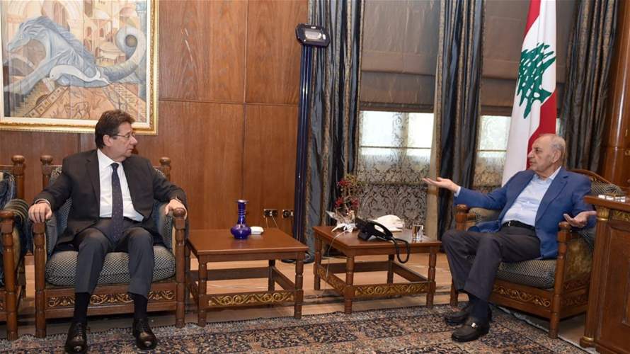 كنعان بعد لقائه بري: الإجراءات للقطاع العام ضرورية شرط عدالتها والتضحية بحقوق المودعين غير واردة