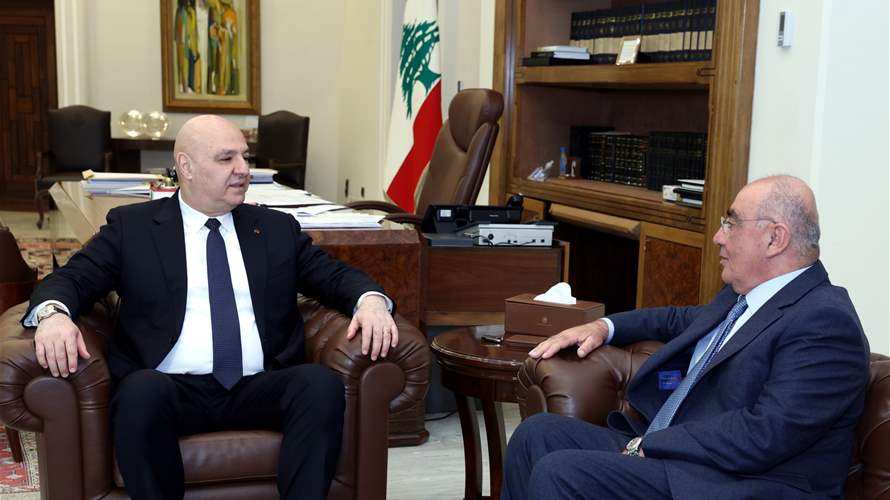 الرئيس جوزاف عون استقبل النائب السابق فارس سعيد وعرض معه الأوضاع العامة
