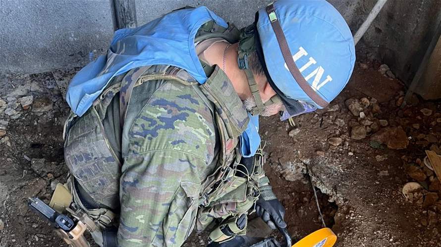 UNIFIL and Lebanese Army remove unexploded shells from homes in Odaisseh