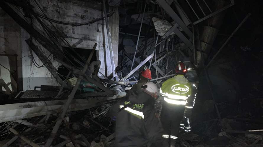 حادث داخل معمل في الفنار يؤدي إلى انهيار أجزاء منه 