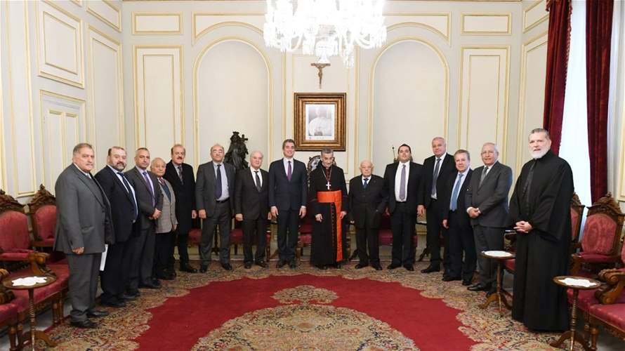 الراعي بحث ربط السياحة الدينية مع الأردن والتقى جامعة آل ضو وحياة ارسلان وشدد أمام وفد المشروع الأخضر على ضرورة استثمار الأراضي الزراعية