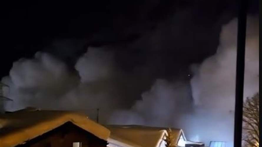 انهيار جليدي يُغرق المنازل في جبال الألب... ومقطع فيديو يوثّق اللحظة!