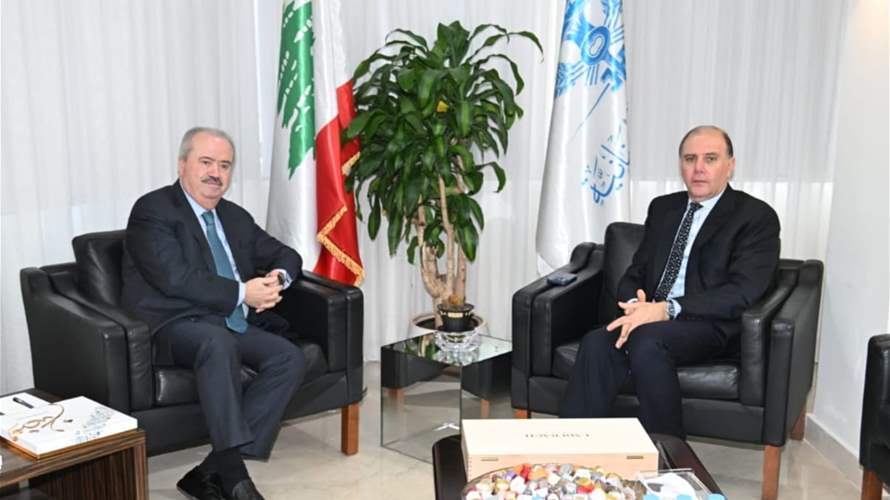 جابر استقبل حاكم مصرف لبنان وكنعان... هذا ما تم بحثه