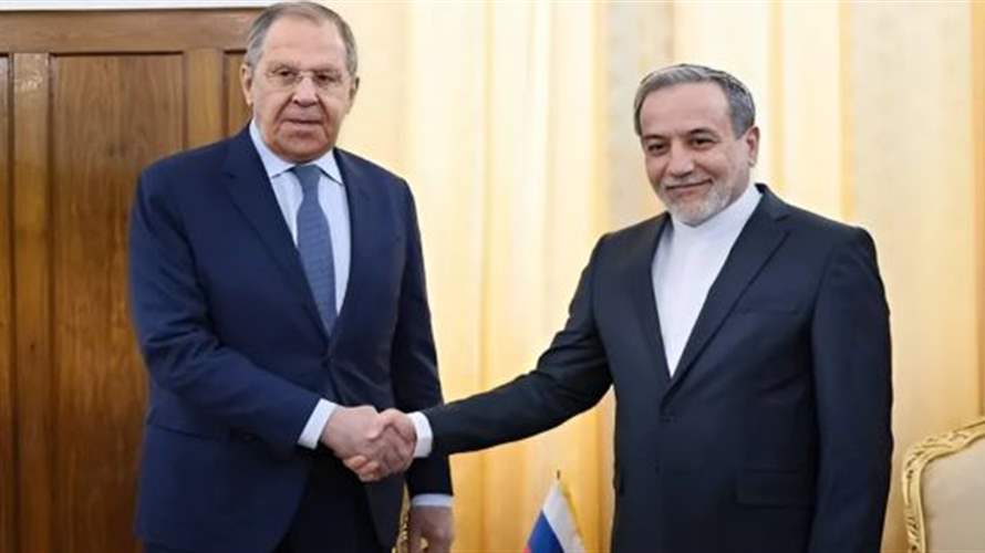 روسيا: لافروف وعراقجي بحثا ملف البرنامج النووي الإيراني