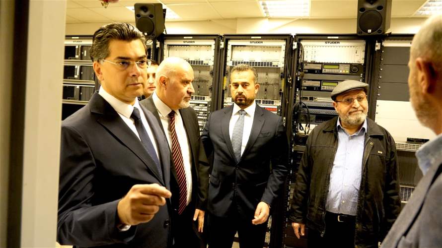 مرقص تفقد أرشيف "إذاعة لبنان" ووعد برقمنته كاملاً خلال أشهر