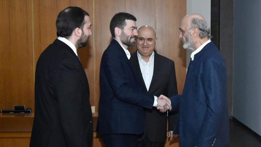 جعجع التقى الدكاش والمرشحين عن دائرة كسروان – الفتوح