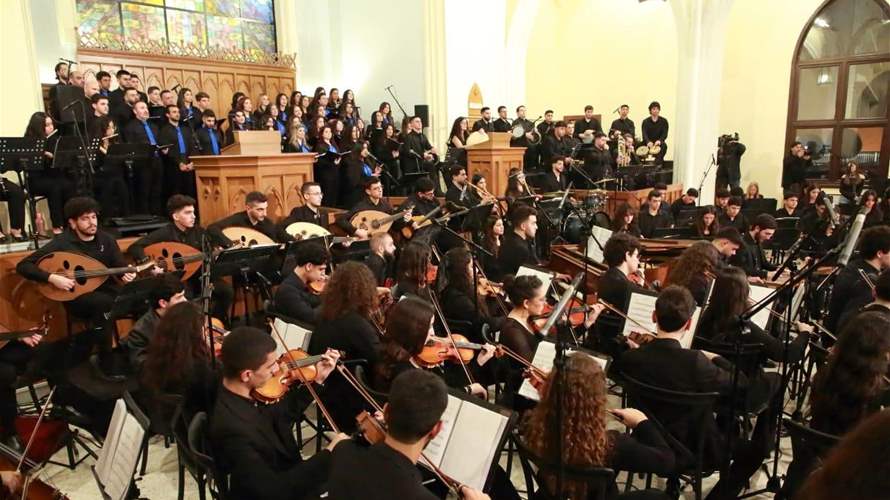 أوركسترا الشباب للموسيقى الشرق - عربية تعزف زياد الرحباني (صور)