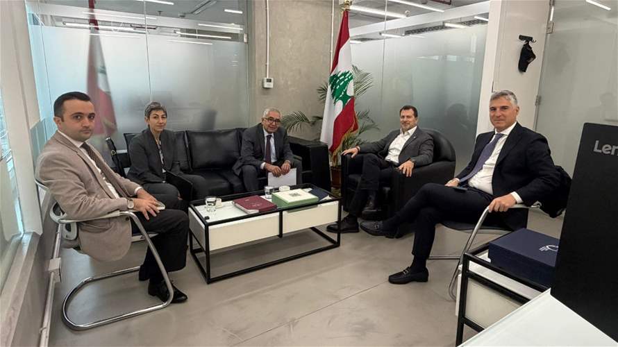 شحادة عرض مع السفير الأرميني سبل تعزيز التعاون في المجالات التكنولوجية واستقبل أنطوانيت شاهين