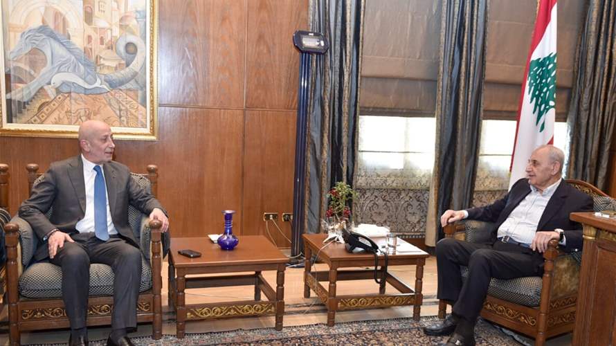 الرئيس بري استقبل مستشار الرئيس عون وبحثُ في تطورات الأوضاع