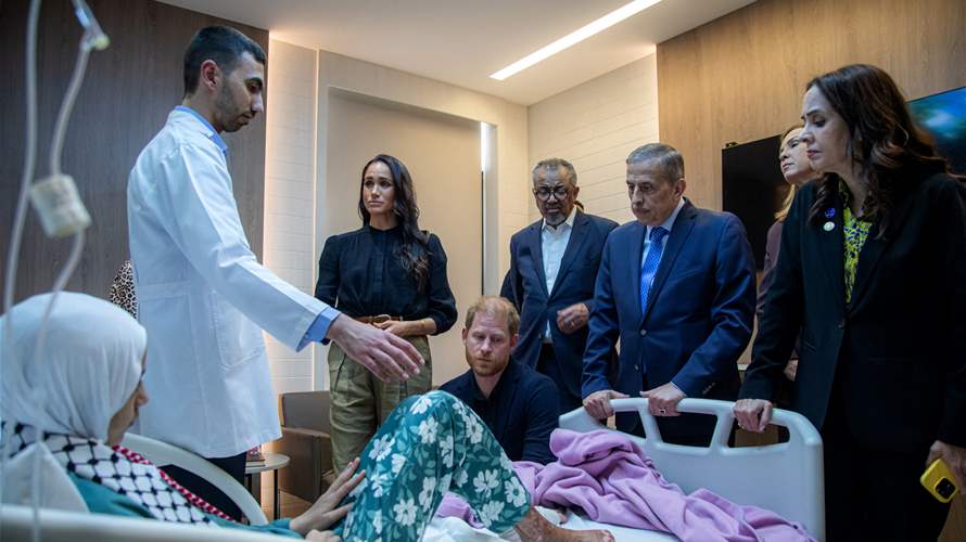 زيارة إنسانية... الأمير هاري وزوجته في الأردن