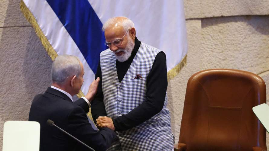 رئيس وزراء الهند: سنضع قريبا اللمسات الأخيرة لاتفاقية تجارة حرة مع إسرائيل