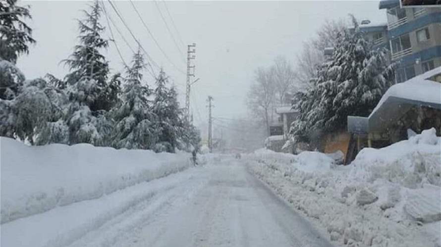 إليكم الطرقات الجبلية المقطوعة بسبب تراكم الثلوج...