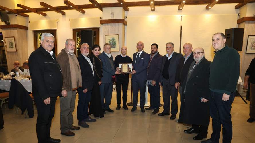 اسعد نكد يكرم مخاتير قضاء زحلة "انتم صوت الناس الحقيقي" 