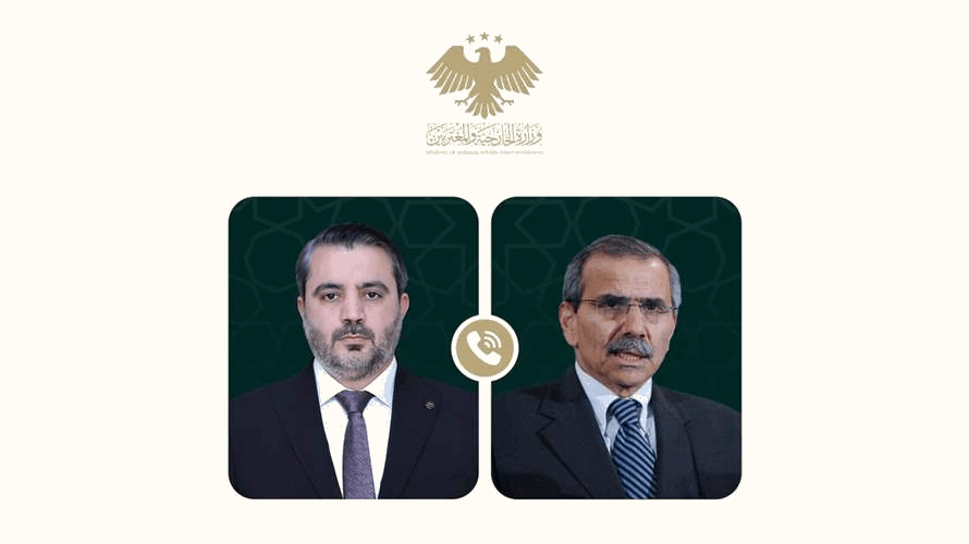 وزير الخارجية السوري يتصل بسلام