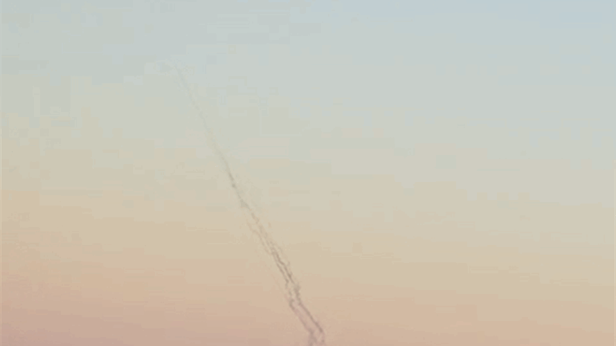 مشاهد للصواريخ التي أُطلقت هذا الصباح من برغز على اسرائيل