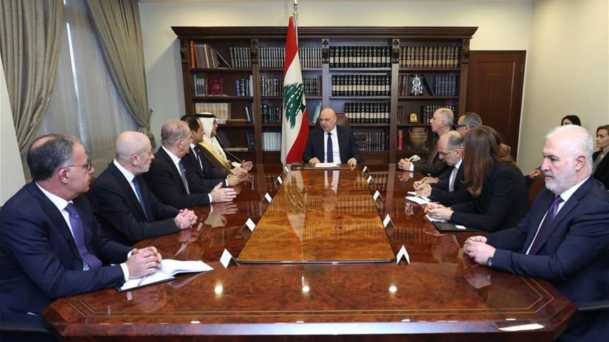 Lebanese President tells Quintet committee decision on state monopoly over war and peace is final