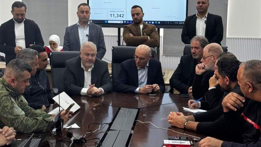 اجتماعات لوزير الداخلية ومحاولات تسهيل أمور النازحين