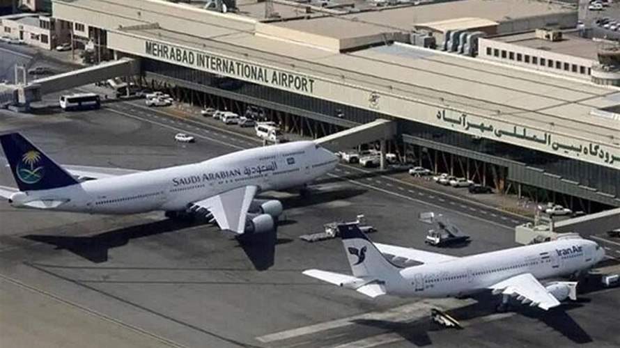 ضربات تستهدف مطار مهرآباد في طهران