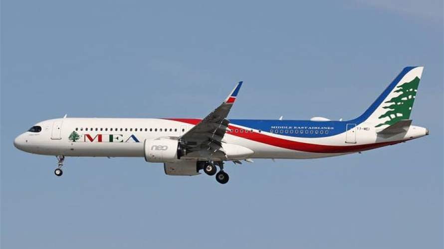 MEA flight departs Dubai fully booked with 160 passengers