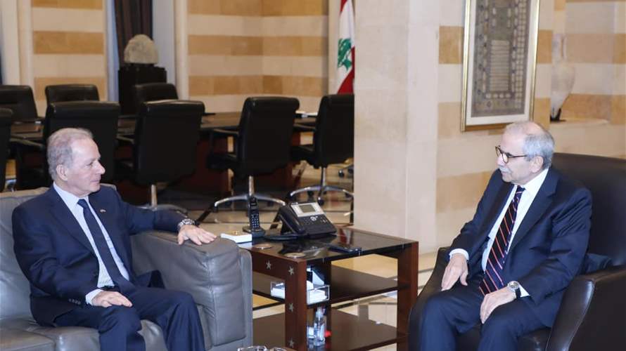 سلام استقبل في السراي الكبير السفير الأميركي في بيروت ميشال عيسى وجرى خلال اللقاء البحث في التطورات الأخيرة في لبنان والمنطقة