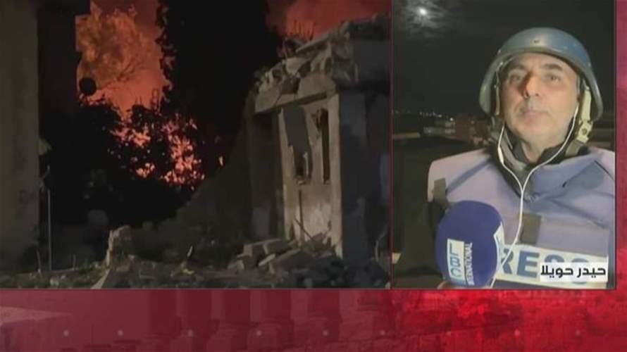 دون سابق إنذار... غارة عنيفة على مؤسسة توليد كهرباء في صور وعدد من الجرحى