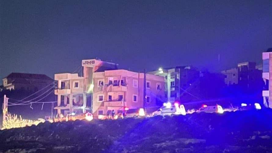 عدوان جوي واسع على قرى في قضاء النبطية فجرا