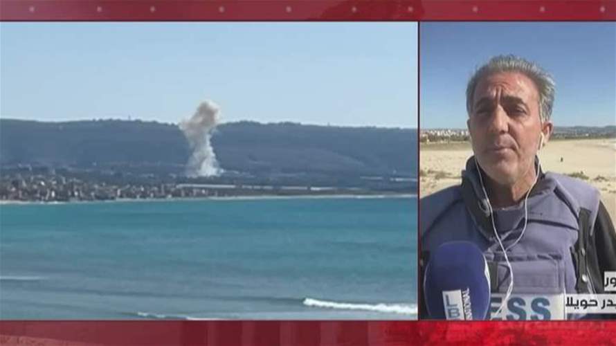 صور شهدت غارات متفرقة طالت عدداً من القرى