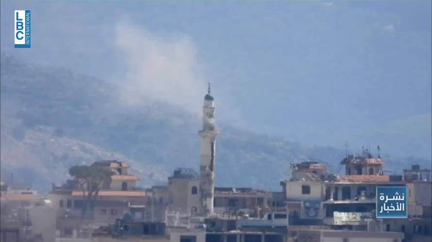 الـLBCI عند خطوط التوغل الإسرائيلي والدمار في قضاء مرجعيون