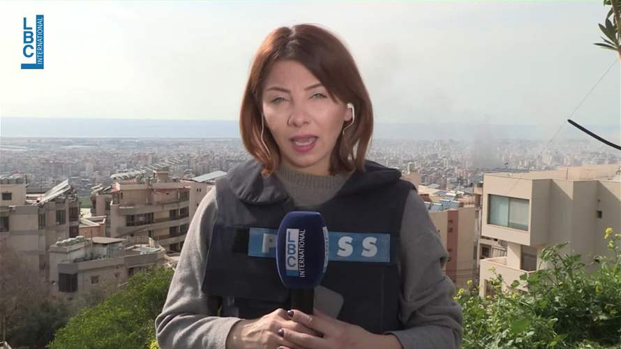 متابعة الغارات من مشارف الضاحية...