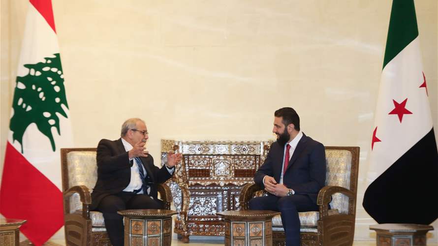 Syria’s president calls Nawaf Salam, expresses solidarity with Lebanon