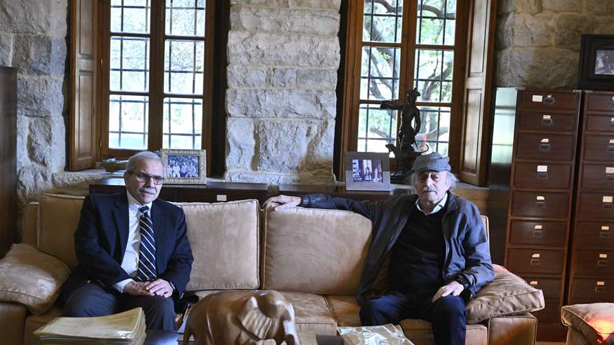 جنبلاط زار سلام... وهذا ما جرى بحثه 