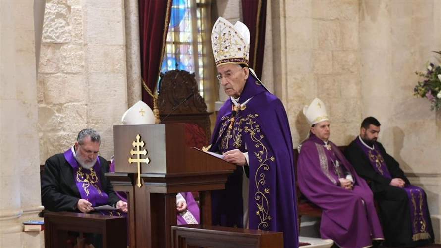 الراعي: القلب يعتصر على ضحايا الحرب ونصلّي من أجل إيقافها واستبدالها بالمفاوضات 