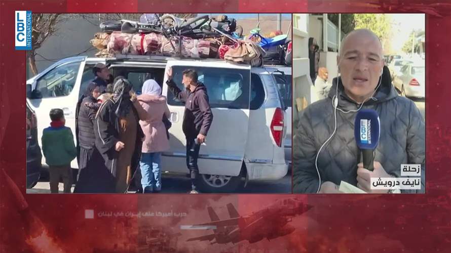 حركة عودة النازحين السوريين من لبنان إلى سوريا تتواصل عبر المعابر الحدودية