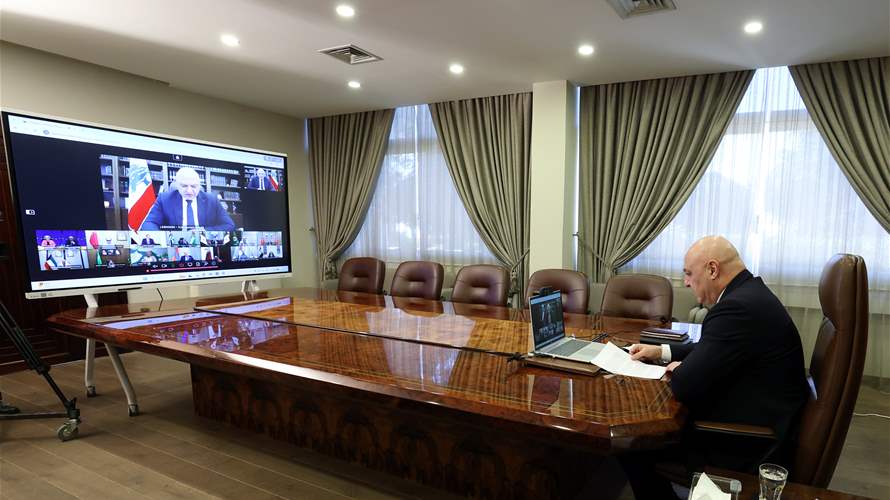 President Aoun seeks international support for ceasefire, army deployment, and Israel talks