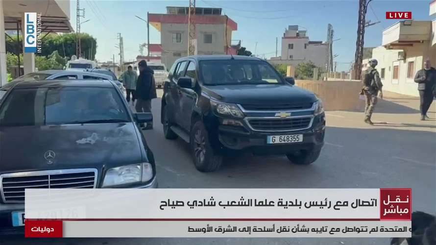 Residents of Aalma El Chaeb leave town toward Tyre with escort from Lebanese Army and UNIFIL