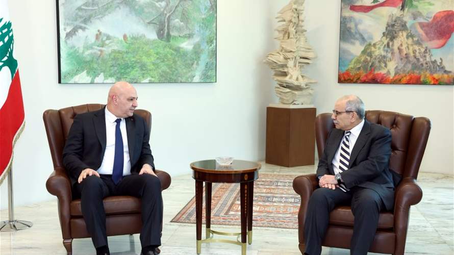 الرئيس جوزاف عون يلتقي رئيس الحكومة نواف سلام في قصر بعبدا