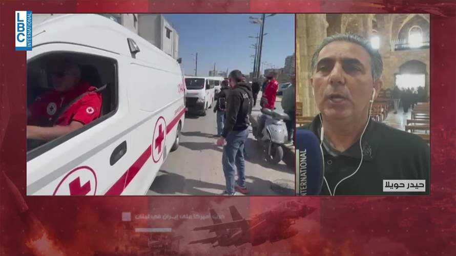 مدينة صور تودع ابنها المسعف في الصليب الأحمر...