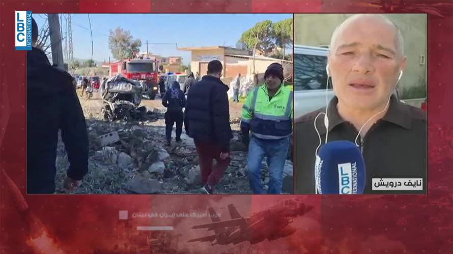 تفاصيل الغارات على منطقة علي النهري في البقاع 