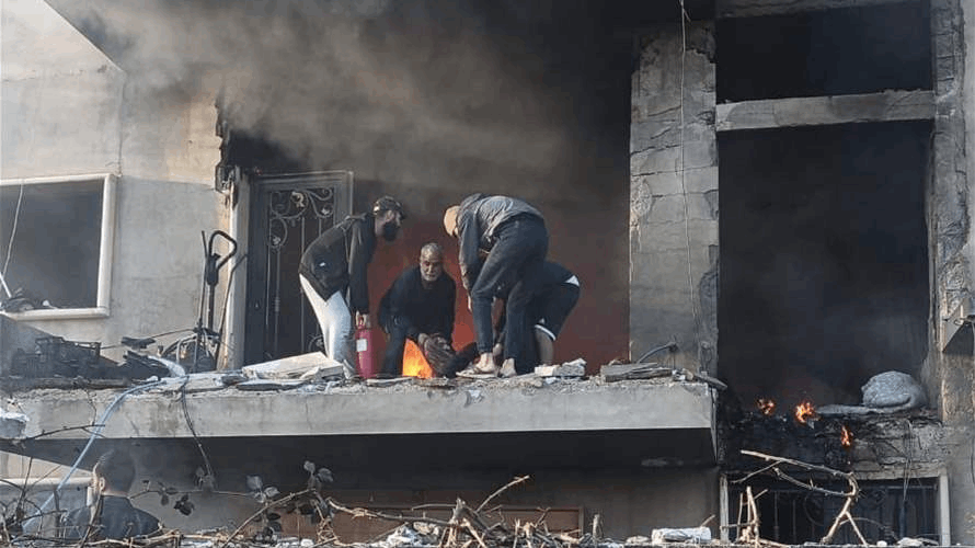 إستهداف شقة في بلدة برالياس