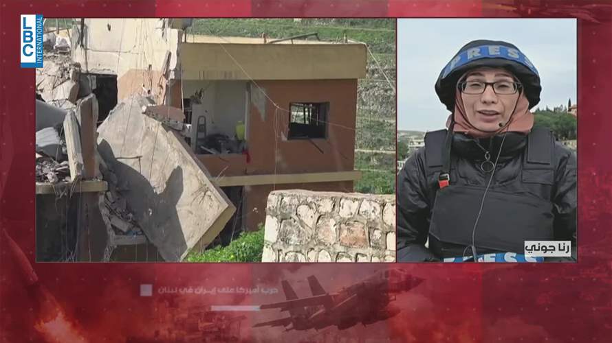 الغارات الإسرائيلية لم توفر قضاء النبطية ليلاً...