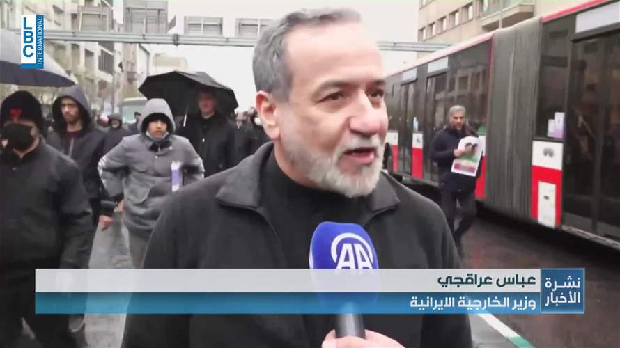 عراقجي: شعبنا أظهر إرادته وعزمه على دعم إيران والقدس وفلسطين بالمشاركة في يوم القدس 