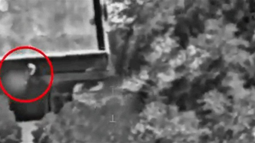 Israeli military shares footage of strike on alleged Hezbollah members in south Lebanon