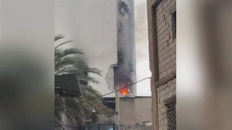 ضربة ثانية على مبنى في النبعة صباحًا… وتحذير للضاحية