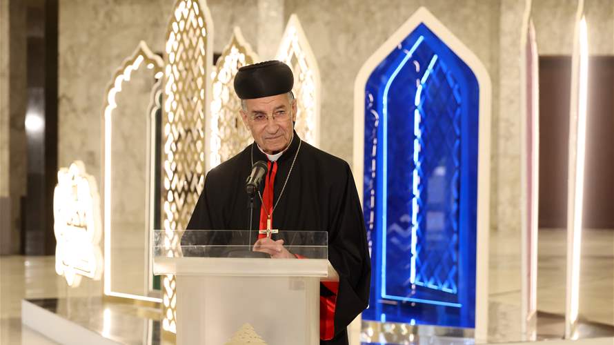 Patriarch al-Rahi from Baabda palace: We support every step Aoun takes for Lebanon’s good and back the army and its commander