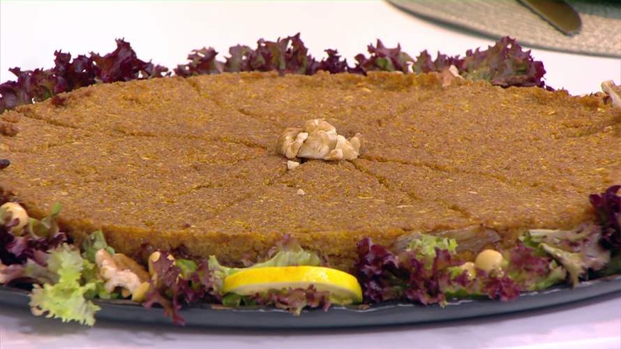 كبة اليقطين وسلطة العدس والسبانخ... طبقان مميزان على طريقة الشيف فادي زغيب (فيديو)