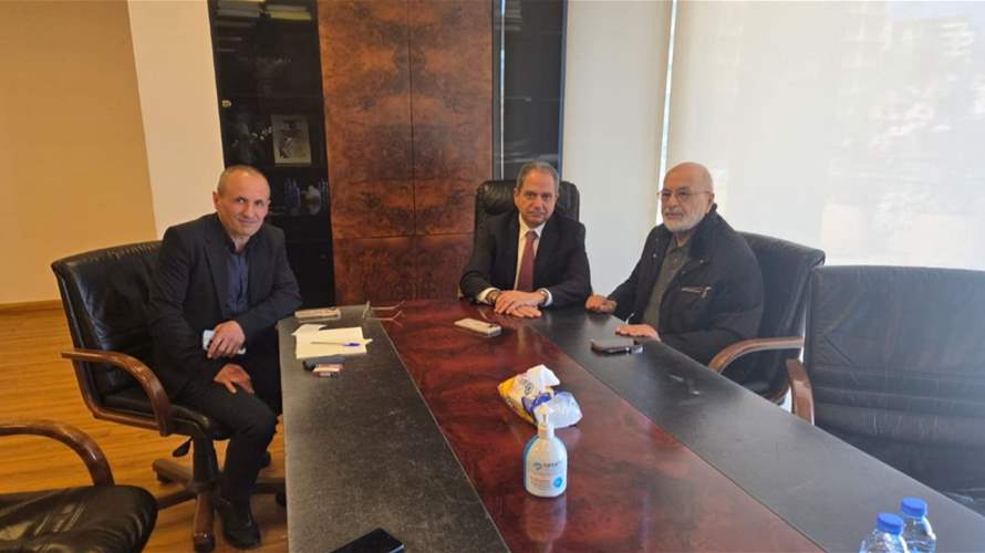 شهيب بحث مع الصدي في مشاريع تحسين التغذية بالمياه